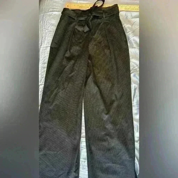 Max Edition pinstripe tie waist pants - Picture 3 of 7